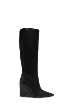 Черные ботинки Showout Steve Madden, черный