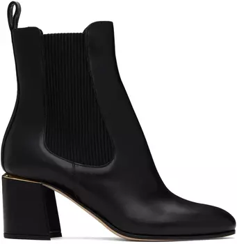 Черные ботинки Thessaly 65 Jimmy Choo