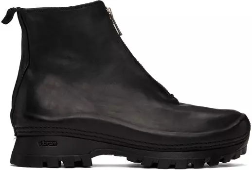 Черные ботинки VS01 Guidi