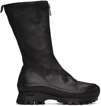 Черные ботинки VS09 Guidi