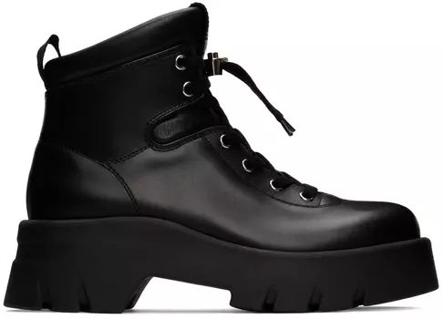 Черные ботинки ванкувера Gianvito Rossi