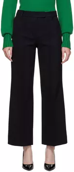 Черные брюки фениче S Max Mara