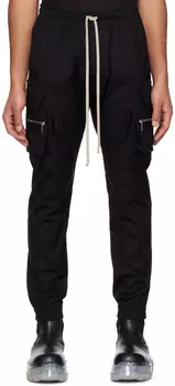 Черные брюки карго Mastodon Rick Owens