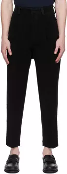Черные брюки карго с кулиской ZEGNA
