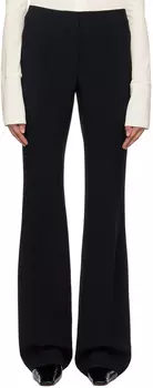 Черные брюки-клеш Jil Sander