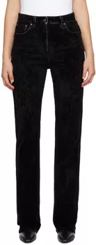 Черные брюки с 5 карманами Ferragamo