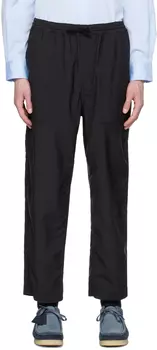 Черные брюки с кулиской Comme des Garons Homme
