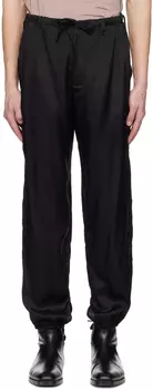 Черные брюки с кулиской Dries Van Noten