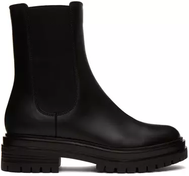Черные честерские ботинки Gianvito Rossi