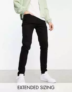 Джинсы мужские ASOS DESIGN скинни, черный