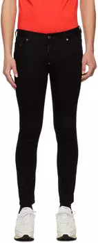 Черные джинсы скинни Dsquared2