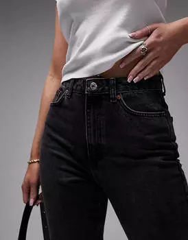 Черные джинсы Topshop Hourglass Mom