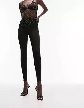 Черные джинсы Topshop Tall Joni
