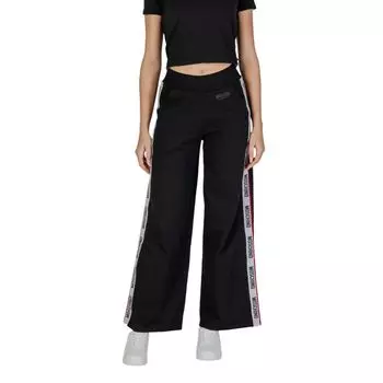 Черные хлопковые джинсы и брюки Moschino