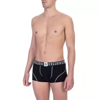 Черные хлопковые мужские трусы Bikkembergs