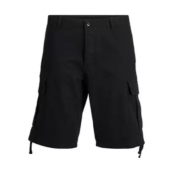 Черные хлопковые шорты Jack & Jones