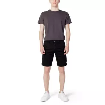 Черные хлопковые шорты Jack & Jones