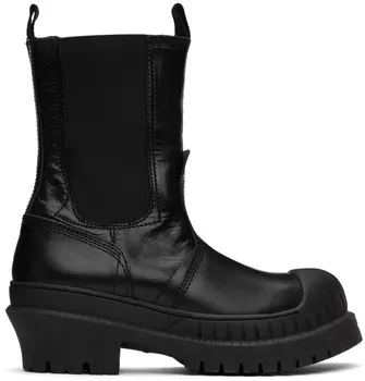 Черные кожаные ботинки челси Acne Studios