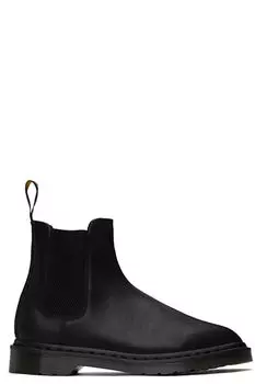 Черные кожаные ботинки челси Graeme Analine Dr. Martens