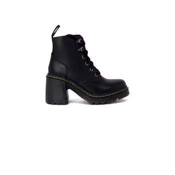 Черные кожаные ботинки Dr. Martens