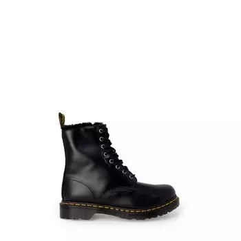 Черные кожаные ботинки Dr. Martens