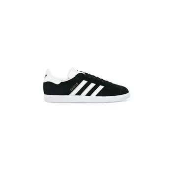 Черные кожаные кроссовки Adidas