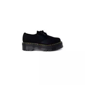 Черные кожаные кроссовки Dr. Martens