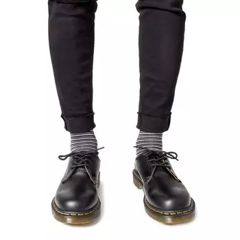 Черные Кожаные Повседневные туфли Dr. Martens