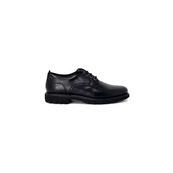 Черные кожаные туфли-лодочки Clarks