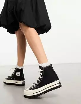 Черные кроссовки Converse CT70 Trek