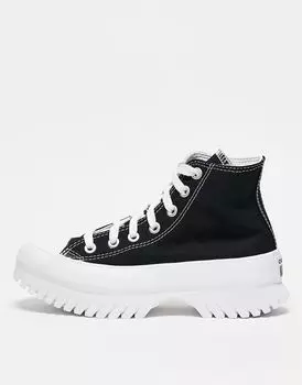 Черные кроссовки Converse Lugged Hi