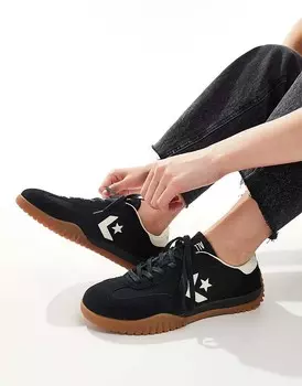 Черные кроссовки Converse Run Star