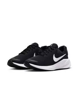 Черные кроссовки для бега Nike Revolution