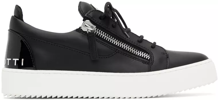 Черные кроссовки Frankie Giuseppe Zanotti