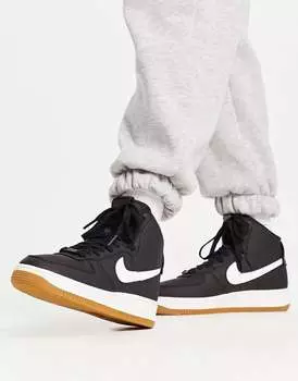 Черные кроссовки Nike AF1 Sculpt High