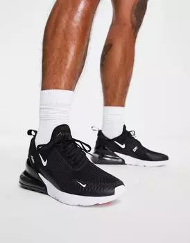 Мужские кроссовки Nike Air Max 270, черно-белый