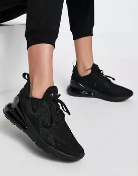 Черные кроссовки Nike Air Max 270