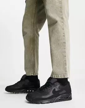Черные кроссовки Nike Air Max 90 Recraft