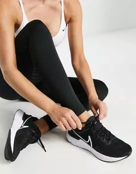 Черные кроссовки Nike Running React Miler 3