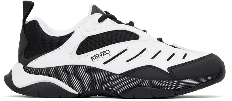 Черные кроссовки Paris X-Trainer Kenzo