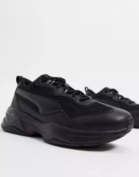 Черные кроссовки Puma Cilia Chunky