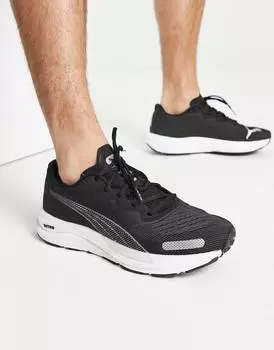 Черные кроссовки Puma Velocity Nitro 2