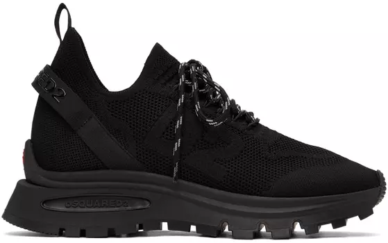 Черные кроссовки Run DS2 Dsquared2