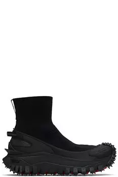 Черные кроссовки Trailgrip Knit High Top Moncler