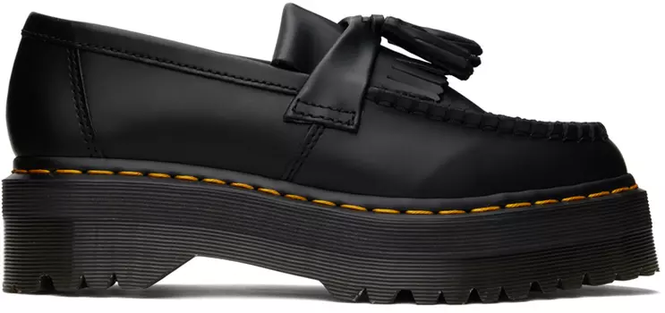 Черные лоферы Adrian Quad Dr. Martens