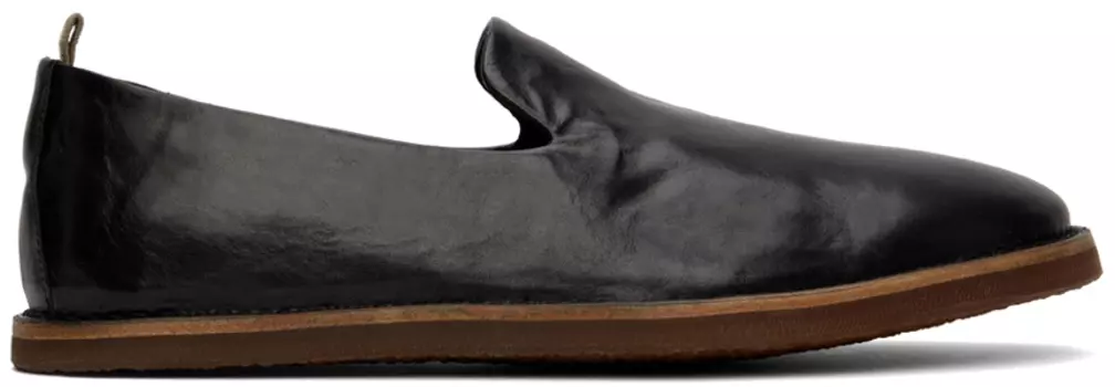 Черные лоферы Officine Creative Hancock 001