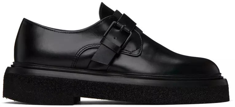 Черные лоферы с монками Max Mara