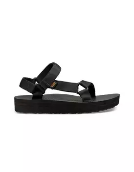 Черные массивные сандалии Teva Midform Universal