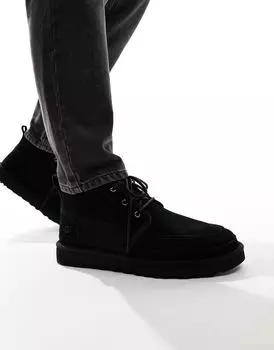 Черные мокасины UGG Neumel