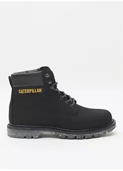 Черные мужские ботинки из нубука Caterpillar